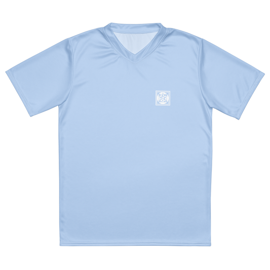 Arbor jersey light blue white