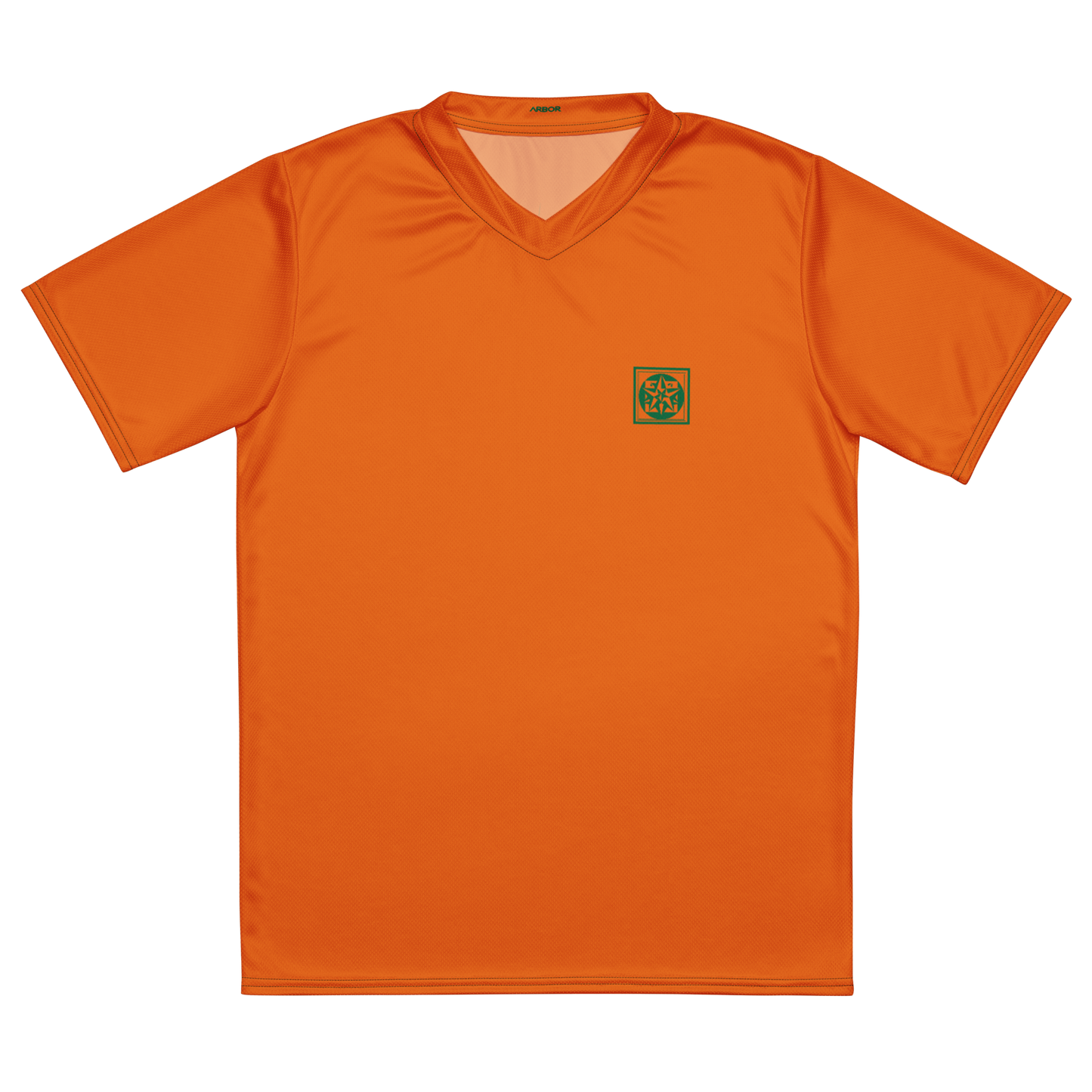 Arbor jersey orange green