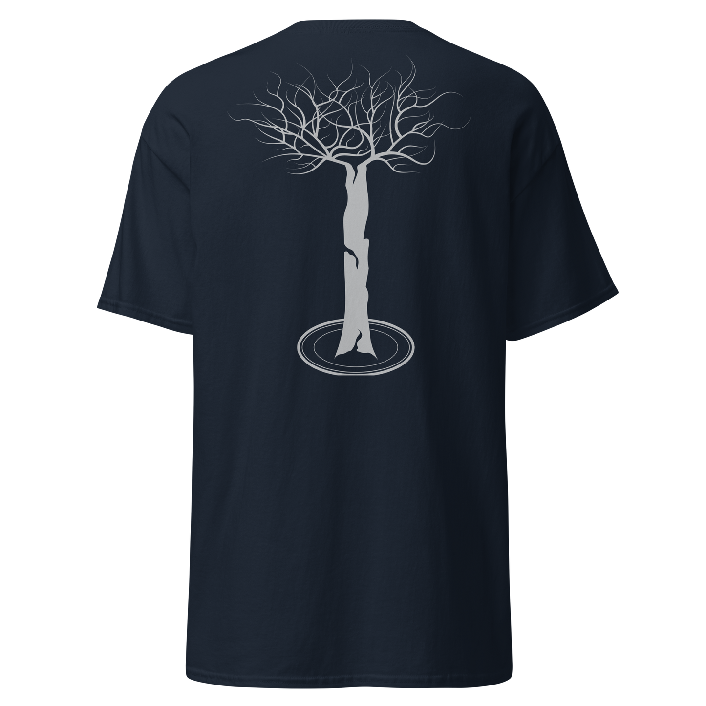 Arbor t-shirt blue and silver (embroidered logo)