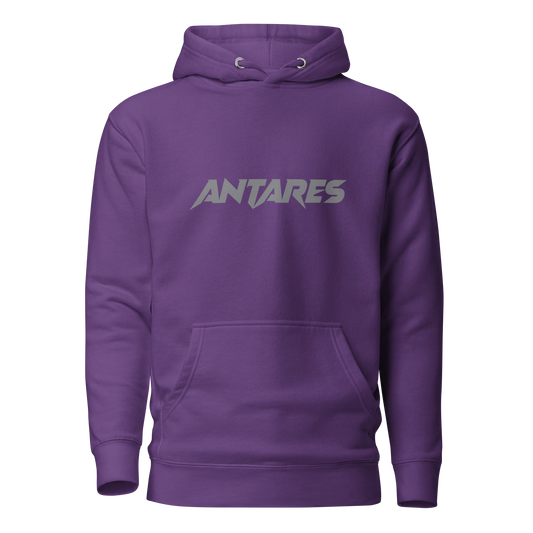 Parachute hoodie purple and grey