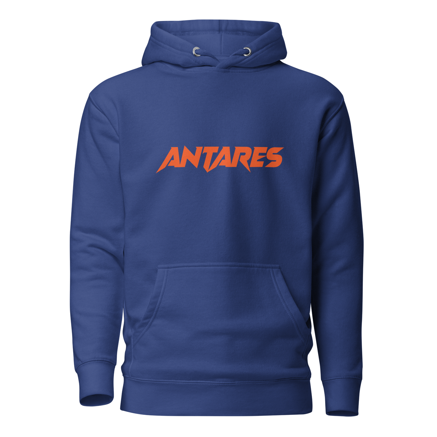 Parachute hoodie blue orange