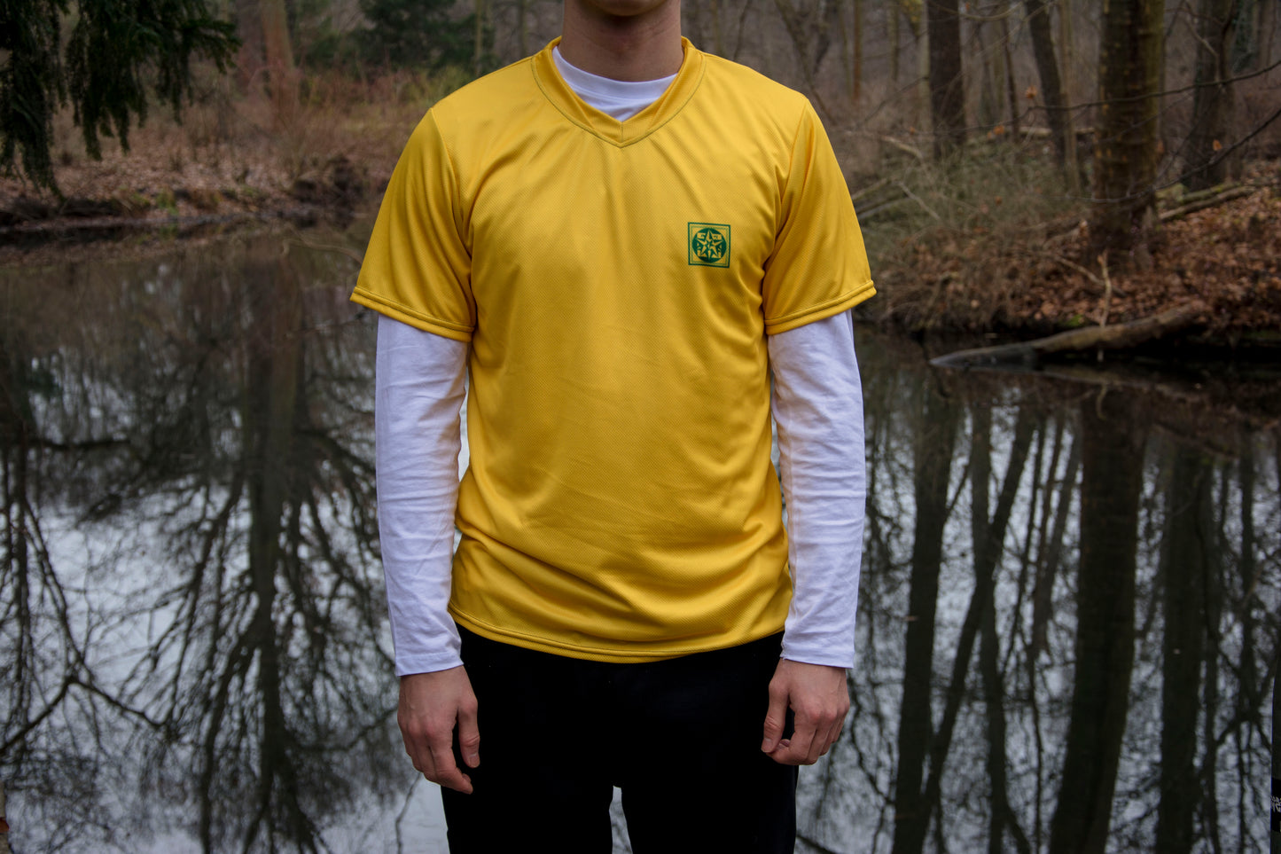 Arbor jersey yellow green